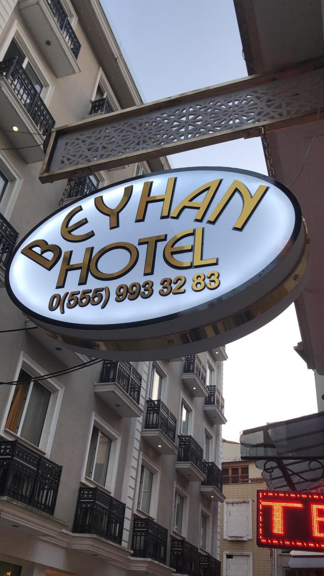 Beyhan Hotel Isztambul Kültér fotó