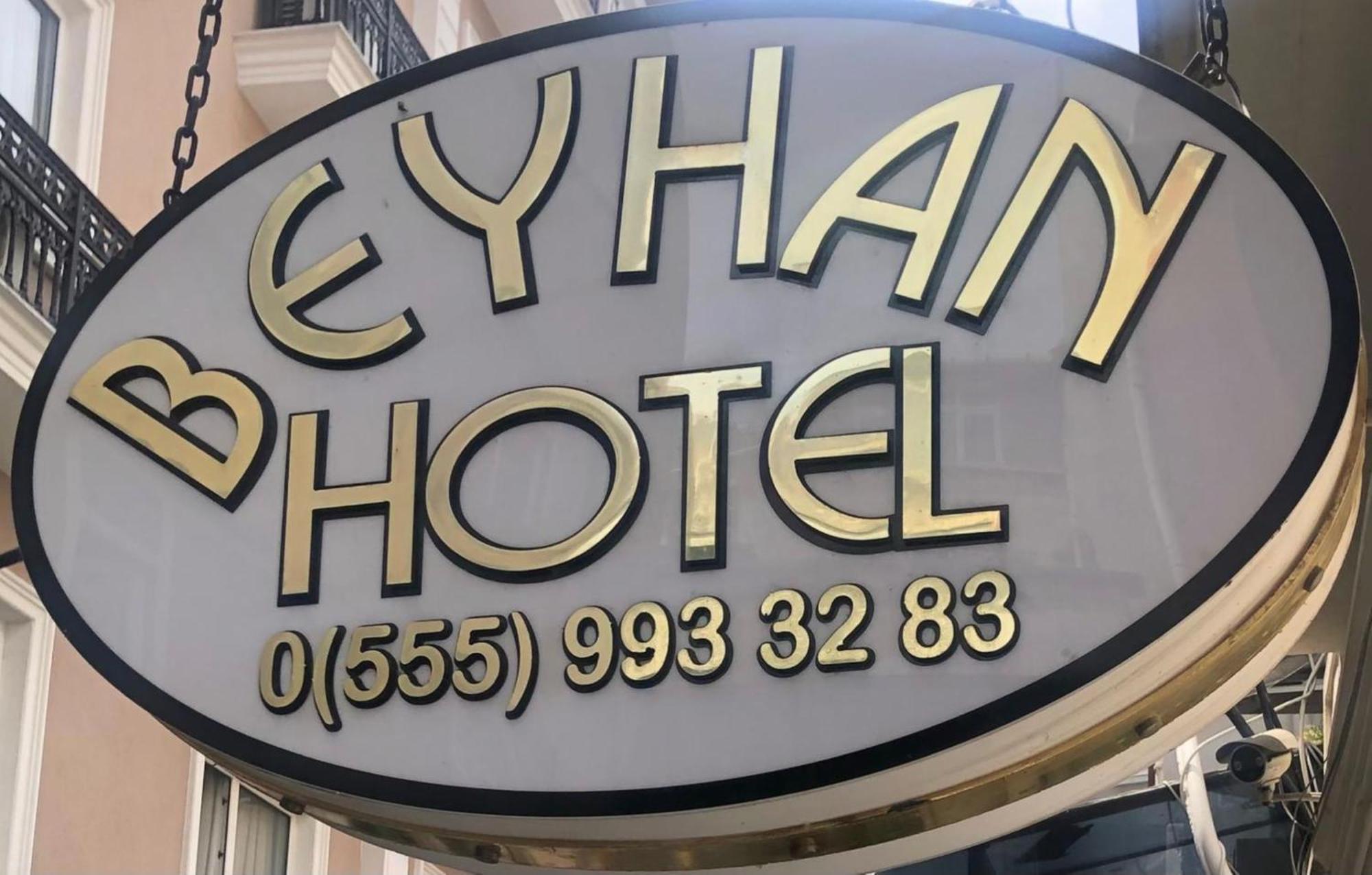 Beyhan Hotel Isztambul Kültér fotó